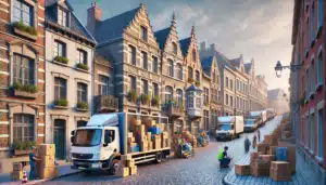 Combien coûte un déménagement en Belgique
