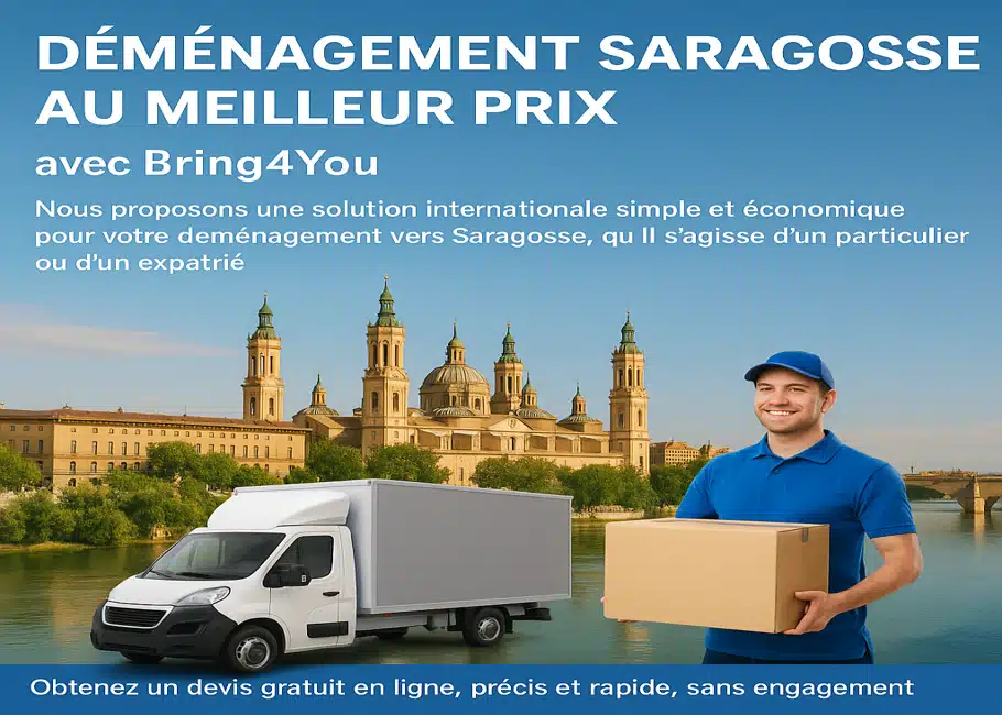 Bring4You - Déménagement Saragosse au meilleur prix